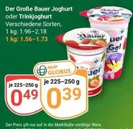 Bauer - Der Große Joghurt oder Trinkjoghurt