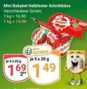 Mini Babybel Halbfester Schnittkäse