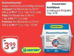 Raumentfeuchter Compact