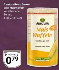 Bio - Reis-, Dinkel- oder Maiswaffeln
