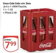 Coca Cola - Coca-Cola Cola oder Zero