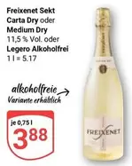 Freixenet - Sekt Carta Dry oder Medium Dry