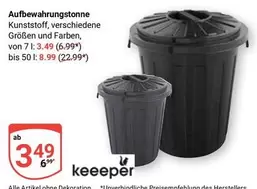 Aufbewahrungstonne