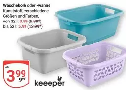Wäschekorb oder -wanne
