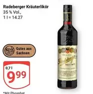 Radeberger Kräuterlikör