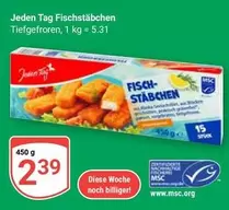 Fischstäbchen Tiefgefroren