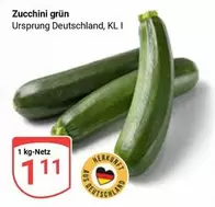 Zucchini grün
