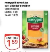Butterkäse oder Cheddar-Scheiben
