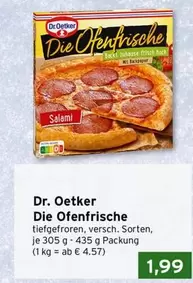 Dr Oetker - Die Ofenfrische Salami