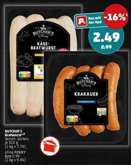 Käse-Bratwurst