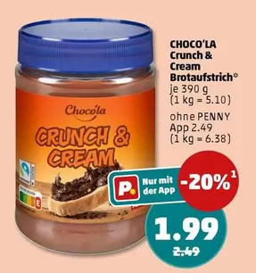 Crunch -  & Cream Brotaufstrich