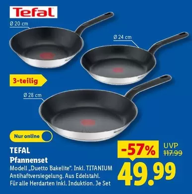 Tefal - Pfannenset