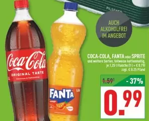 Coca Cola - COCA-COLA, FANTA oder SPRITE
