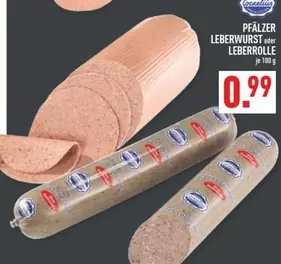 PFÄLZER LEBERWURST oder LEBERROLLE