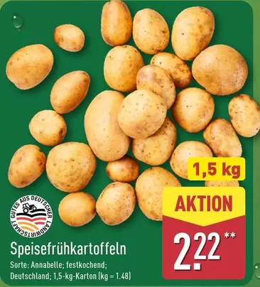 Speisefrühkartoffeln