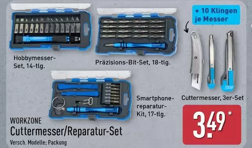 Cuttermesser/Reparatur-Set