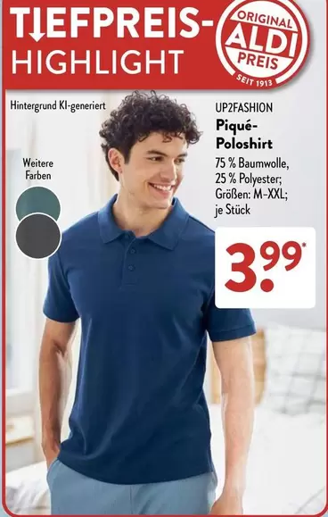 Piqué-Poloshirt