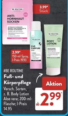Fuß- und Körperpflege