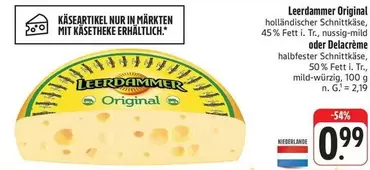 Leerdammer Original Schnittkäse
