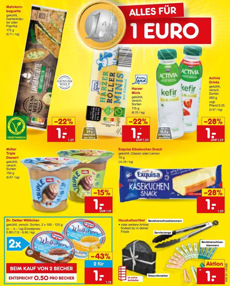 Mehrkorn-baguette Gekühlt, Gartenkräuter Oder Paprika