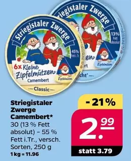 Absolut - Zwerge Camembert
