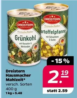 DreiStern Hausmacher Mahlzeit*