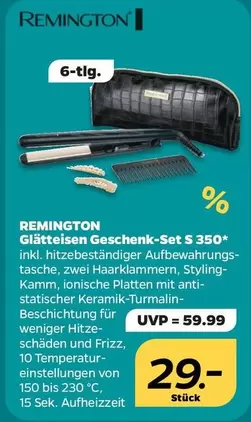Remington - Glätteisen Geschenk-Set S 350*