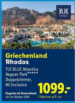 Griechenland Rhodos
