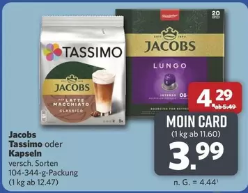 Jacobs/Tassimo - Oder Kapseln