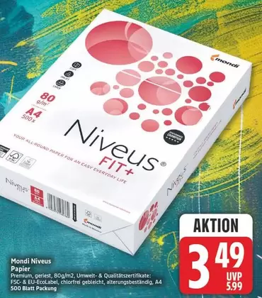 Easy - Niveus FIT+ Papier