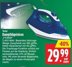 Tefal - Dampfbügeleisen "FV2838"