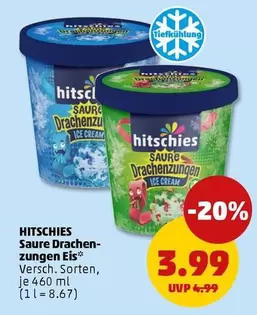 Saure Drachenzungen Eis