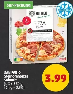 Steinofenpizza Salami