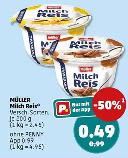 Milch Reis