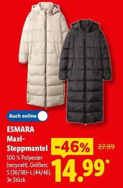 Maxi-Steppmantel