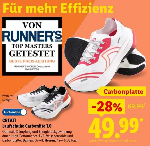 Laufschuhe Carbonlite 1.0
