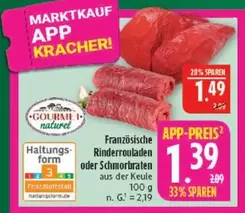 Französische Rinderrouladen oder Schmorbraten