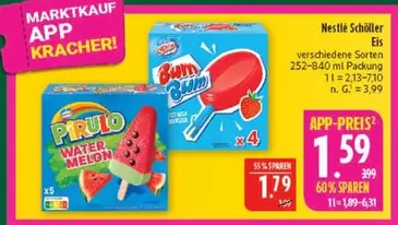 Nestlé - Pirulo Water Melon / Bum Bum Eis