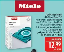 Miele - Staubbeutel "HyClean Pure TU"