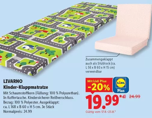Kinder-Klappmatratze
