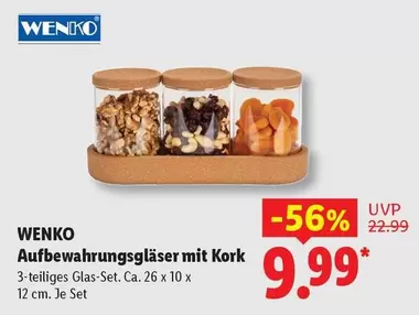 Aufbewahrungsgläser mit Kork