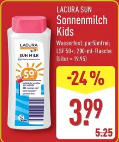 Sonnenschutzmilch Kids