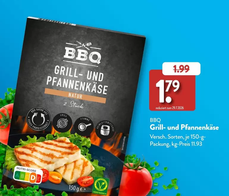 Grill- und Pfannenkäse Natur