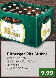 Bitburger - Pils Stubbi