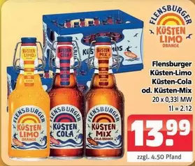 Orange - K
uevo
uevosten-Limo, K
uevo
uevosten-Cola od. K
uevo
uevosten-Mix