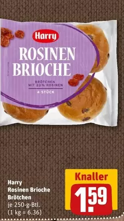 ROSINEN BRIOCHE Brötchen