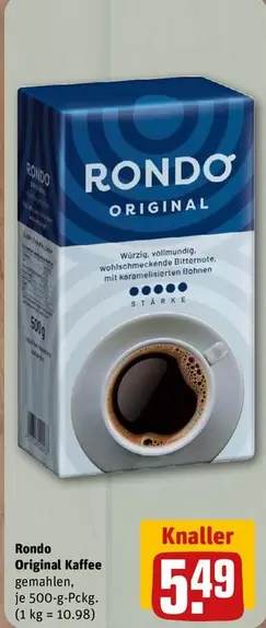 Original Kaffee gemahlen