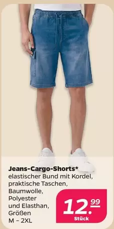 Jeans-Cargo-Shorts