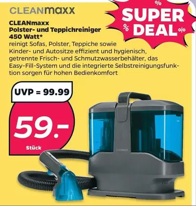 Kinder - Polster und Teppichreiniger 450 Watt