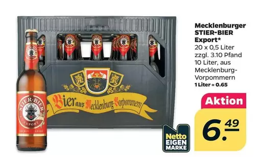STIER-BIER Export